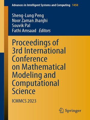 cover image of Proceedings of 3rd International Conference on Mathematical Modeling and Computational Science